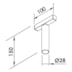 SPOT SNELLO LED 5W 127/220V 2700K 100X28X150MM | NEWLINE SP03003LED27