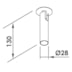 SPOT SNELLO LED 5W 127/220V 2700K 28X28X130MM | NEWLINE SP03002LED27