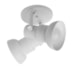 SPOT SOBREPOR ALUMÍNIO 2XE27 | BELLY E-018/2 - Branco - Belly Lustres - E27 SPOT SOBREPOR ALUMÍNIO 2XE27 | BELLY E-018/2 - Branco - Belly Lustres - E27