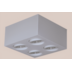 SPOT SOBREPOR QUADRADO 25X25X8,5CM 4X AR70 GZ10 ALUMÍNIO | BELLUCE G1170/4 SPOT SOBREPOR QUADRADO 25X25X8,5CM 4X AR70 GZ10 ALUMÍNIO | BELLUCE G1170/4