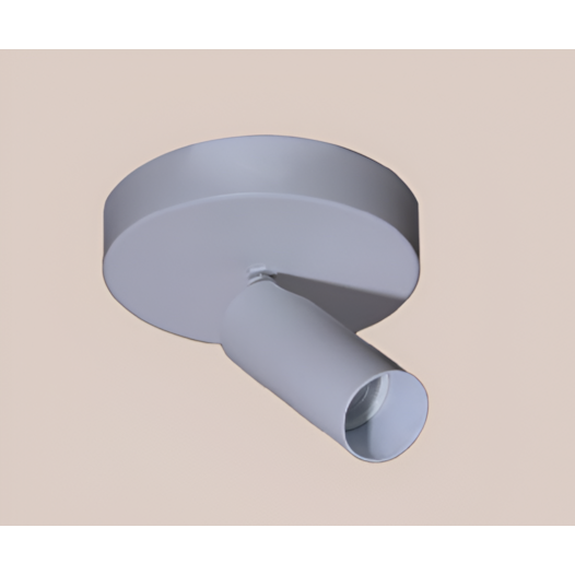 SPOT SOBREPOR TUBO COM CANOPLA HI 13X13X15CM 1X PAR16 GZ10 | BELLUCE G0616/1 SPOT SOBREPOR TUBO COM CANOPLA HI 13X13X15CM 1X PAR16 GZ10 | BELLUCE G0616/1