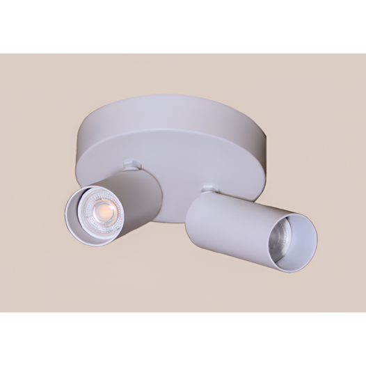 SPOT SOBREPOR TUBO COM CANOPLA HI 13X13X15CM 2X MR11 GZ10 | BELLUCE G0601/2 SPOT SOBREPOR TUBO COM CANOPLA HI 13X13X15CM 2X MR11 GZ10 | BELLUCE G0601/2