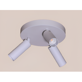 SPOT SOBREPOR TUBO COM CANOPLA HI 20X20X15CM 3X PAR16 MR16 DICRÓICA G9 | BELLUCE G0616/3 SPOT SOBREPOR TUBO COM CANOPLA HI 20X20X15CM 3X PAR16 MR16 DICRÓICA G9 | BELLUCE G0616/3