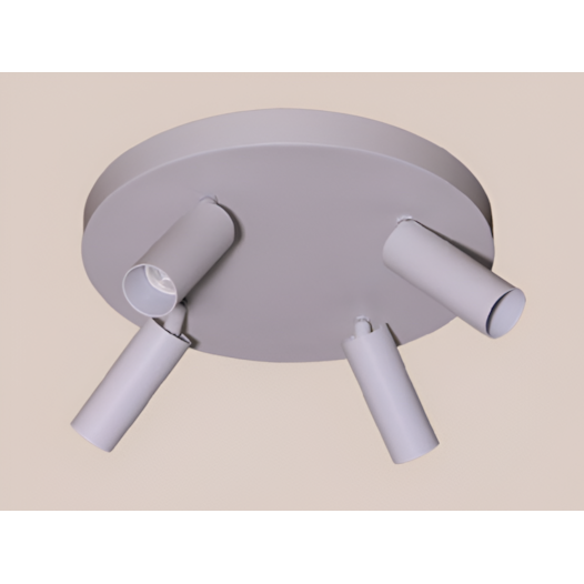 SPOT SOBREPOR TUBO COM CANOPLA HI 30X30X15CM 4X PAR16 MR16 DICRÓICA G9 | BELLUCE G0616/4 SPOT SOBREPOR TUBO COM CANOPLA HI 30X30X15CM 4X PAR16 MR16 DICRÓICA G9 | BELLUCE G0616/4