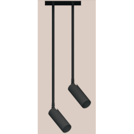 SPOT SOBREPOR TUBO HASTE CANOPLA EMBUTIR 15X15X50,5CM 2X MR11 GZ10 | BELLUCE G0301/2.30.50 SPOT SOBREPOR TUBO HASTE CANOPLA EMBUTIR 15X15X50,5CM 2X MR11 GZ10 | BELLUCE G0301/2.30.50