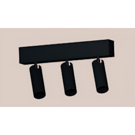 SPOT SOBREPOR TUBO PERFIL LINEAR 17X30X4CM 3X HALOPIN G9 | BELLUCE G0009/3 SPOT SOBREPOR TUBO PERFIL LINEAR 17X30X4CM 3X HALOPIN G9 | BELLUCE G0009/3