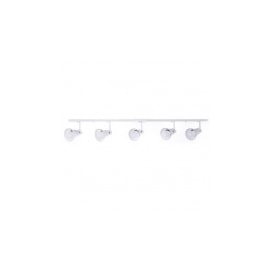 SPOT TIPO TRILHO ALUMÍNIO 5XE27 | BELLY E-018/5 - Branco - Belly Lustres - E27 SPOT TIPO TRILHO ALUMÍNIO 5XE27 | BELLY E-018/5 - Branco - Belly Lustres - E27