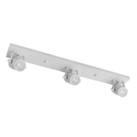 SPOT TIPO TRILHO FIXO ALUMÍNIO 3XMR11/DICRÓICA | BELLY E-075/3