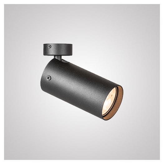 SPOTLED 3 GERAL 9W PRETO BIVOLT 59° 3000K | DIRECT LIGHT 1462