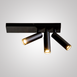 SPY 3W PRETO BIVOLT 46° 3000K | DIRECT LIGHT 2107
