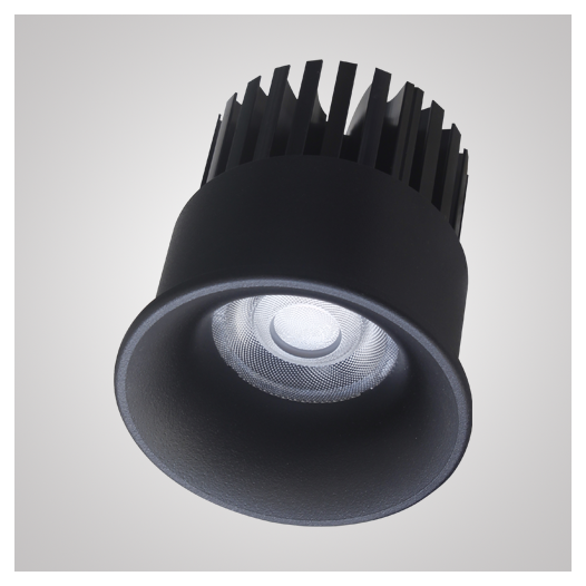 SUN 18W PRETO BIVOLT 60° 3000K | DIRECT LIGHT 2119