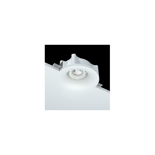 TETO EMBUTIR 1X DICRÓICA GU10 50W 15,5X6,6CM BRANCO | DIMLUX 9224-R TETO EMBUTIR 1X DICRÓICA GU10 50W 15,5X6,6CM BRANCO | DIMLUX 9224-R