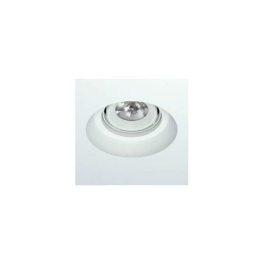 TETO EMBUTIR GESSO 1X AR111 50W 25CM BRANCO | DIMLUX 9236 TETO EMBUTIR GESSO 1X AR111 50W 25CM BRANCO | DIMLUX 9236