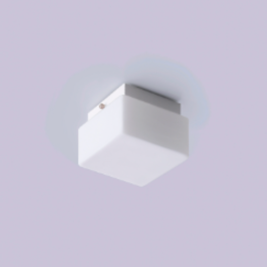 TETO PAREDE SOBREPOR 1X HALOPIN 40W 10X10X8CM ALUMÍNIO E VIDRO BRANCO | DIMLUX 93 TETO PAREDE SOBREPOR 1X HALOPIN 40W 10X10X8CM ALUMÍNIO E VIDRO BRANCO | DIMLUX 93