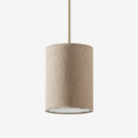 TETO PENDENTE CÚPULA DE TECIDO E ACRÍLICO 1X E27 BULBO LED ATÉ 12W 15X20CM | DIMLUX ML-436 TETO PENDENTE CÚPULA DE TECIDO E ACRÍLICO 1X E27 BULBO LED ATÉ 12W 15X20CM | DIMLUX ML-436
