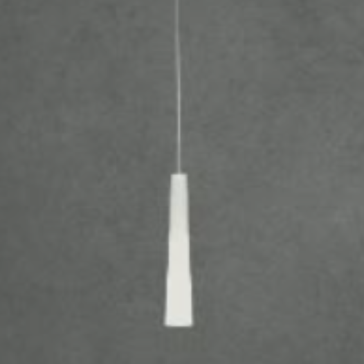 TETO PENDENTE VIDRO SOPRADO LEITOSO 1X HALOPIN  ATÉ 4W 7X40CM FIO TRANSPARENTE | DIMLUX 190 TETO PENDENTE VIDRO SOPRADO LEITOSO 1X HALOPIN  ATÉ 4W 7X40CM FIO TRANSPARENTE | DIMLUX 190