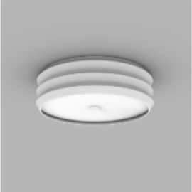 TETO SOBREPOR 4X E27 23W 51X15CM ALUMÍNIO E ACRÍLICO BRANCO | DIMLUX 1848