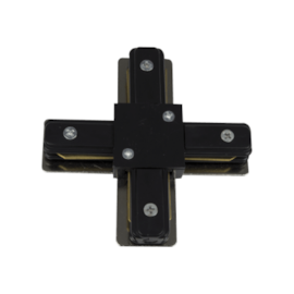 TRILHO CONEXÃO X PRETO | ROMALUX 30021 TRILHO CONEXÃO X PRETO | ROMALUX 30021