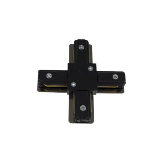 TRILHO CONEXÃO X PRETO | ROMALUX 30021 TRILHO CONEXÃO X PRETO | ROMALUX 30021