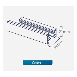 TRILHO DE SOBREPOR 2M BRANCO  | PIX 36506057 - Pix - 1M - Branco TRILHO DE SOBREPOR 2M BRANCO  | PIX 36506057 - Pix - 1M - Branco