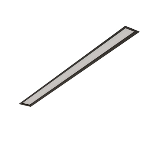 TRILHO ELETRIFICADO DE EMBUTIR CURVE LINEAR POR WALDIR JUNIOR 200X4X3,2CM | BELLA ITALIA TR17931