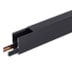 TRILHO ELETRIFICADO DE EMBUTIR MAG 300X6,2X4,8CM ALUMÍNIO PRETO | GAYA 1962 TRILHO ELETRIFICADO DE EMBUTIR MAG 300X6,2X4,8CM ALUMÍNIO PRETO | GAYA 1962