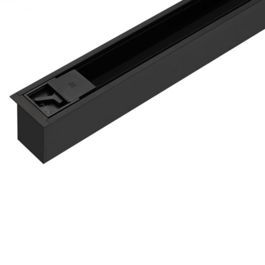TRILHO ELETRIFICADO DE EMBUTIR TRACE LINEAR 2 METROS ALUMÍNIO PRETO | STELLA STL22403PTO TRILHO ELETRIFICADO DE EMBUTIR TRACE LINEAR 2 METROS ALUMÍNIO PRETO | STELLA STL22403PTO