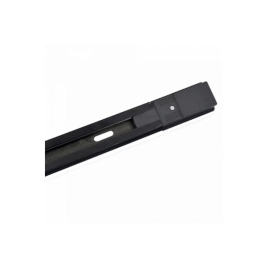 TRILHO ELETRIFICADO DE SOBREPOR 1,5M PRETO SEM CANALETA | NORDECOR 6253