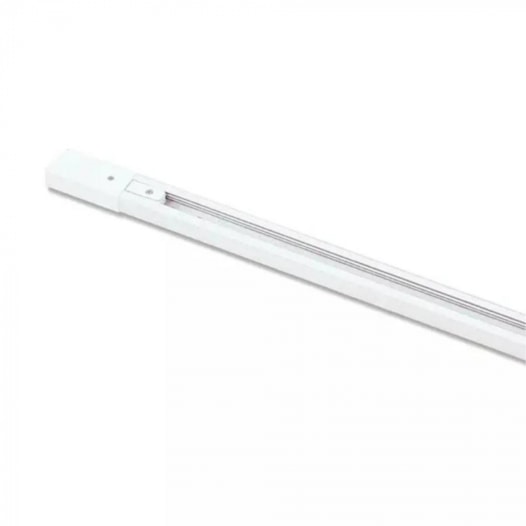 TRILHO ELETRIFICADO DE SOBREPOR 100X3,4X2,1CM BRANCO | PIX ILUMINAÇÃO 36506055 TRILHO ELETRIFICADO DE SOBREPOR 100X3,4X2,1CM BRANCO | PIX ILUMINAÇÃO 36506055