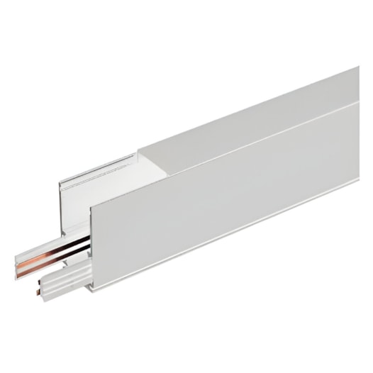 TRILHO ELETRIFICADO DE SOBREPOR MAG 100X2,5X4,8CM ALUMÍNIO BRANCO | GAYA 3017 TRILHO ELETRIFICADO DE SOBREPOR MAG 100X2,5X4,8CM ALUMÍNIO BRANCO | GAYA 3017