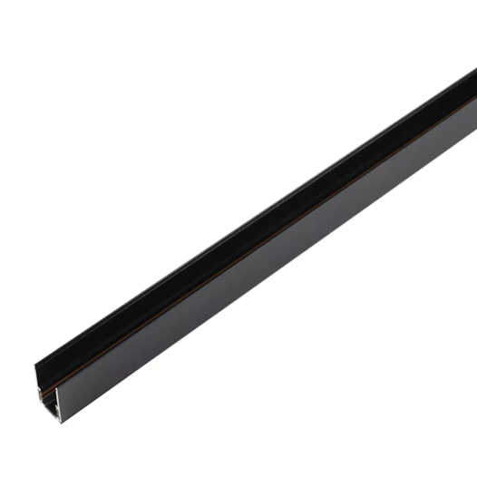 TRILHO ELETRIFICADO DE SOBREPOR MAGNETO LINEAR MAGNÉTICO 200CM ALUMÍNIO PRETO | SL ILUMINAÇÃO 2050-285