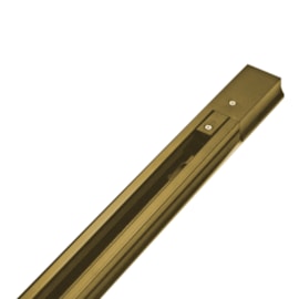 TRILHO SOBREPOR ALUMINIO 2M OURO | MOON 1010601 TRILHO SOBREPOR ALUMINIO 2M OURO | MOON 1010601