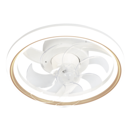 VENTILADOR AMON DOURADO 35W MULTICOR 1620lm BIVOLT 500MM | SL ILUMINAÇÃO 495 VENTILADOR AMON DOURADO 35W MULTICOR 1620lm BIVOLT 500MM | SL ILUMINAÇÃO 495